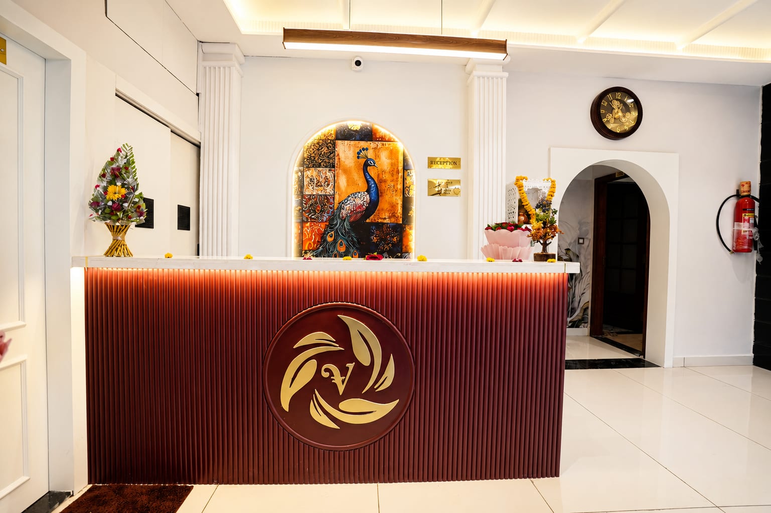 Vaanam One reception with the peacock emblem